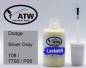 Preview: Dodge, Silver Gray, 708 / 7708 / P08: 20ml Lackstift, von ATW Autoteile West.